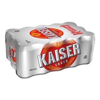 Cerveja Kaiser Lager 350ml pack com 12 unidades