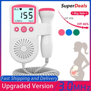Monitor Fetal Life Store Doppler Home Para Bebê/Gravidez