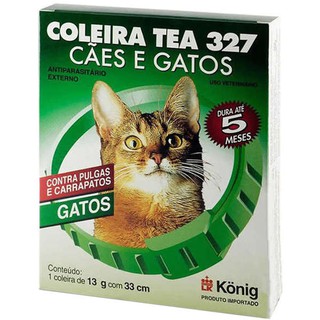 Coleira Tea Gatos Konig Para Gatos Antipulgas (1)