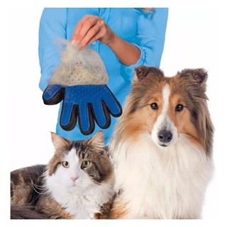 Luva Nano Magnética Tira Pelos Pets Cães E Gatos Luvas De Banho Promoção (1)