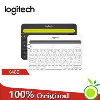 Logitech K480 Teclado Multi-Device Bluetooth Para Windows Mac OS iOS Android Smartphone/Tablet