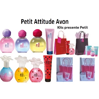 Perfume e Loção Petit Colônia Avon varias Fragrâncias, Kit presente ou avulso