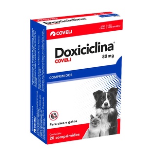 Doxiciclina 80mg Coveli 20 Comprimidos - Coveli
