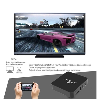 Mxq Pro 4k 2.4g / 5ghz Wifi Android 9.0 Quad Core Smart Tv Box Media Player 1g + 8g &jrgoing& (3)