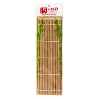 Esteira p/ Sushi Sudare Profissional Importado Bambu Quadrado 3,5x24x24 (1)