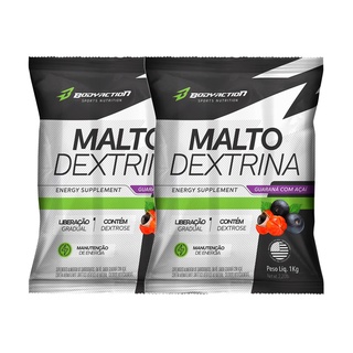 Maltodextrina Malto Dextrin Energia + Dextrose 1kg - Bodyaction
