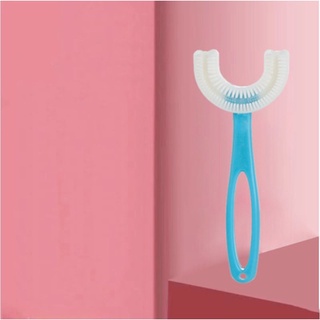 2-12 Years Old U-shaped Children Baby Soft Toothbrush Children Oral Cleaning Tool (4)