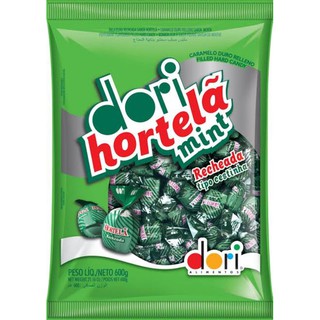 Bala Hortelã Mint recheada Dori 600g