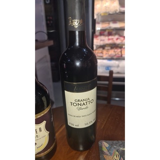 Vinho De Mesa Tinto Suave Granja Tonatto Bordô 750ml