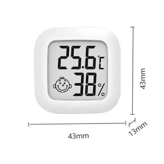 Mini Indoor Termômetro Digital Lcd Sensor De Temperatura Medidor De Umidade Termômetro Medidor De Quarto Higrômetro (Fahren (6)