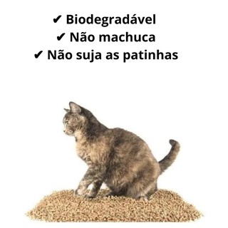 Granulado Higiênico de Madeira 2 Kilos Para Gatos Roedores e Pássaros em geral. (1)