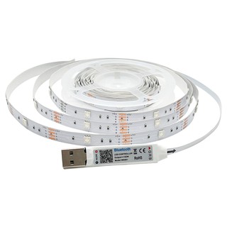 Faixa de luz LED alimentada por USB Fita Led Ultra Rgb 5050 3/4 Metros Com Controle Rolo 4m 16 Cores Colorida 72 Leds Aprova D'agua 5v (8)