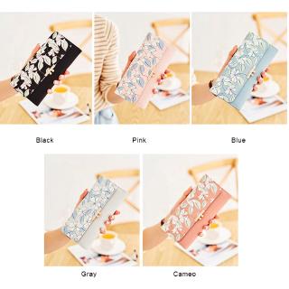 High Capacity Fashion Women Wallet Long Design Three Fold Card Holder Female Purses (8)