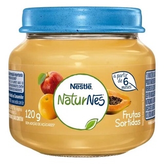 Papinha Frutas Sortidas Naturnes Nestlé 120g