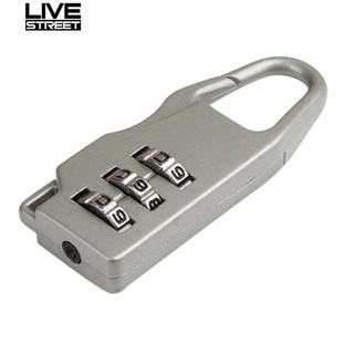 Mini Cadeado Com Combinação De 3 Dígitos De Segurança Seguro Para Viagem/Bagagem (9)