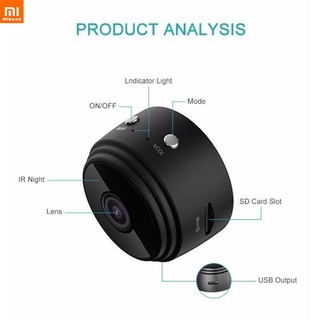 A9 1080 P Hd Mini Câmeras Escondido Pequeno Portátil Sem Fio Minúsculo Câmera De Vigilância Da Segurança Home Ip Câmera Wi-Fi Camcorder (4)