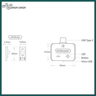 🔥HOT🔥 RCM Loader For NS Switch RCM Payload Dongle Built-in Atmosphere ReiNX SXOS (9)