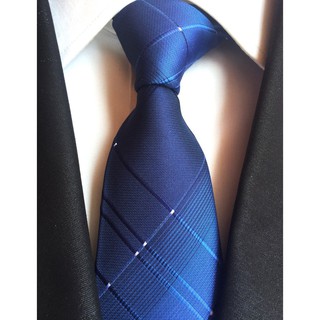1 Pcs Moda Azul Dos Homens Gravatas Gravata De Seda Listrado Gravata Borboleta Gravata