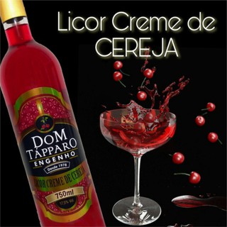 Licor Creme de Cereja 750ml Dom Tapparo