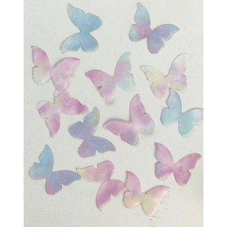Aplique borboleta Tie Dye