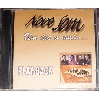CD Banda Novo Som Um Dia A Mais Playback