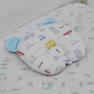 Travesseiro Anatômico para Bebês - Previne cabeça chata - Nuvens - Urso - Carros - Berço - Infantil - Enxoval - Quarto do Bebê