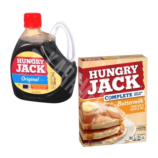 Kit Hungry Jack - Cobertura Original + Panqueca + Waffle Mix - EUA (1)