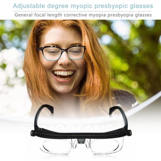 Óculos De Grau Ajustável Para Leitura Focal Comprimento Correção Miopia