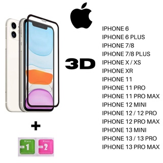 Película 3d Full iPhone 6 7 8 Plus X XS MAX XR 11 12 13 promax