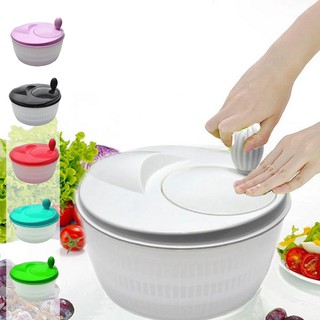 Centrifuga Seca Salada Verdura Manual Cozinha Grande 4L (1)