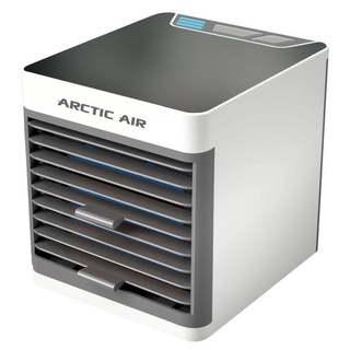 Mini Ar Condicionado Portátil Arctic Air Cooler Umidificador Climatizador Luz Led (1)
