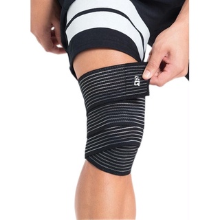 faixa de compressão multiuso strap treino powerlifting proteção joelho coxa munhequeira tornozeleira elastica ajustavel