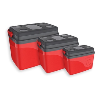 Kit Com 3 Caixas Térmicas Combo Cooler 7.5, 15 E 30 Litros