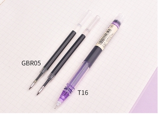 6pcs Color Gel Pen 0.5mm Quick-drying Straight Pen Office School Stationery (9)