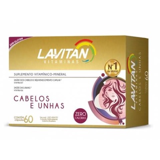Lavitan Hair Cabelos e Unhas 60 Capsulas - Vitamina Para Cabelos e Unhas (2)