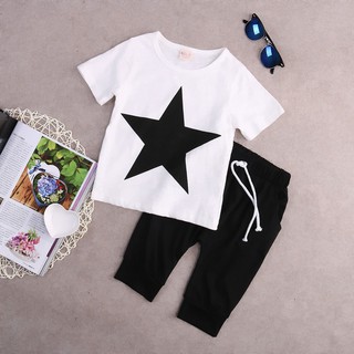 Conjunto Star Moda Infantil Calça Saruel + Camiseta (2)