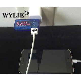 Testador Digital Usb Medidor Voltagem Amperagem WYLIE WL-616 (6)
