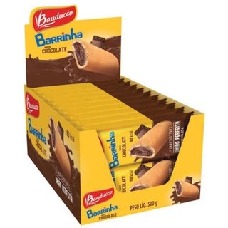 Caixa Barrinha Bauducco Chocolate e Goiabinha C/20Unidades de 30g cada