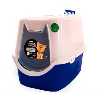 Banheiro Fechado Sanitário Toalete Fechado Caixa de Areia para Gatos W/C Duracats Pet (9)