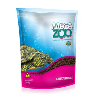 Ração para Tartaruga Pet Aquática Tigre d'Água - Super Premium - MegaZoo - 280gr