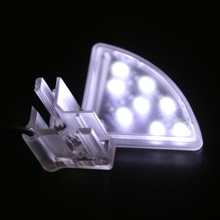 Lâmpada À Prova D'água Com Clip-on LED Para Aquário/Plantas Aquáticas/Cresce/5W/8LED (2)