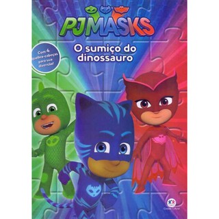 Pjmasks - O Sumiço do Dinossauro - Livro Quebra-Cabeça - CIRANDA CULTURA