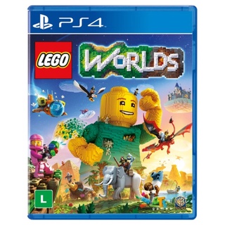 Jogo Lego Worlds Para PS4 Dublado Midia Fisica