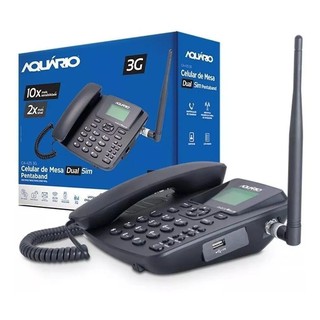 Telefone Celular Rural Mesa Ca 42s - 3g - Aquario 2 Chip