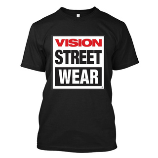Camiseta Masculina Preta New Vision Street Wear Skate