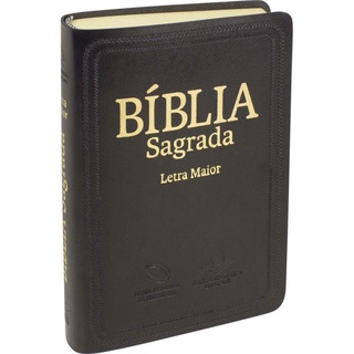 Biblia Sagrada | Capa Semi-Luxo Preta | SBB NAA Nova Almeida Atualizada
