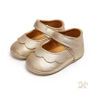 Jx-0-18 Meses Sapato De Princesa Com Sola Flexível Antiderrapante Para Bebê / Recém-Nascido / Menina (6)