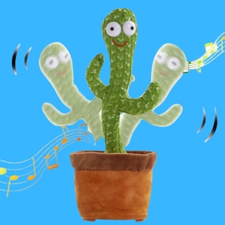 Cacto Falante Dançante Interativo Com Som Caquito Cactus Infantil Pelucia (1)