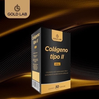 Colágeno Tipo 2 Gold Lab Contra Dores nas Articulações 30 Cáps