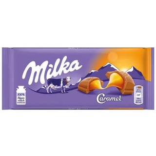 Milka - Caramel 100g - Barra de chocolate Importado